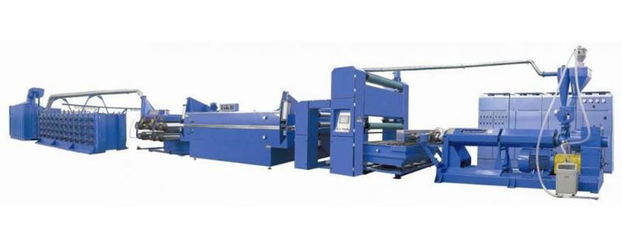 Tape Stretching Line with Tape Winder
